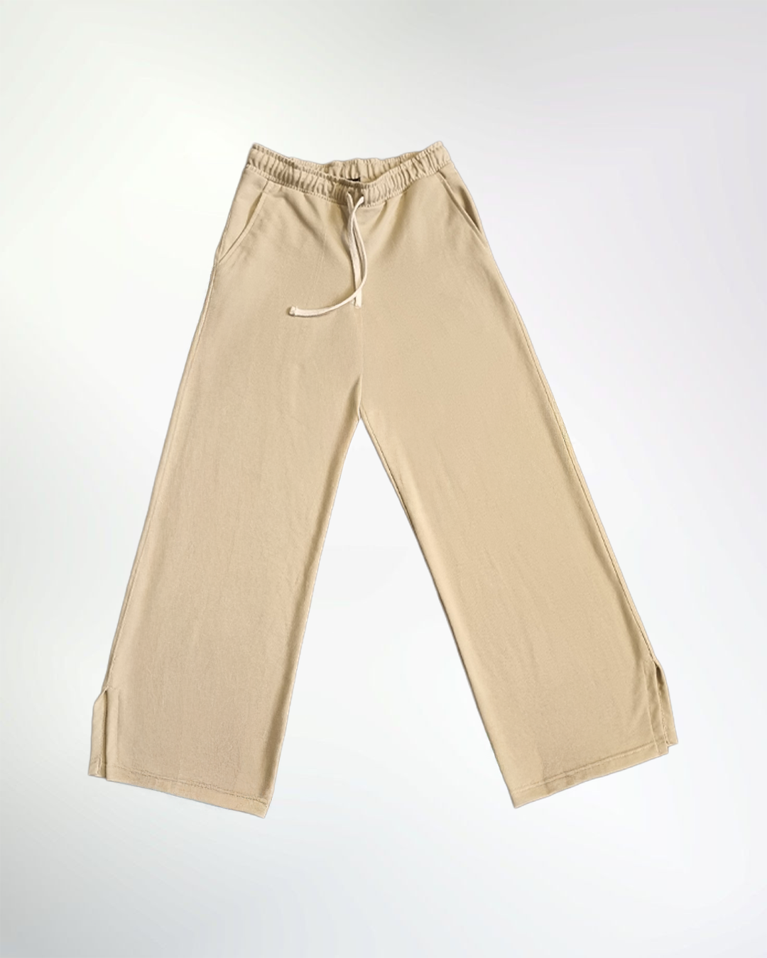 VLD PALAZZO C/TAJOS LATERALES ALG RUST S-XXL