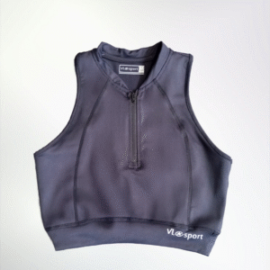 VLDS CROP TOP C/CIERRE ALTA COMPRESION S-XXL