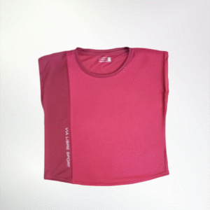 VLDS REM M/ENTERA MESH COMB FRANJA LISA S-XXL
